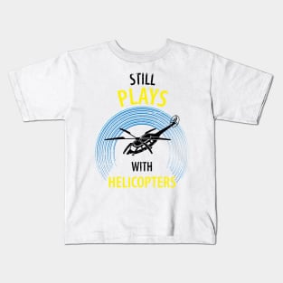 Helicopter Pilot Kids T-Shirt